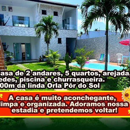 Casa Da Orla - Piscina, Churrasqueira, Perto Da Praia Aracaju Exterior photo